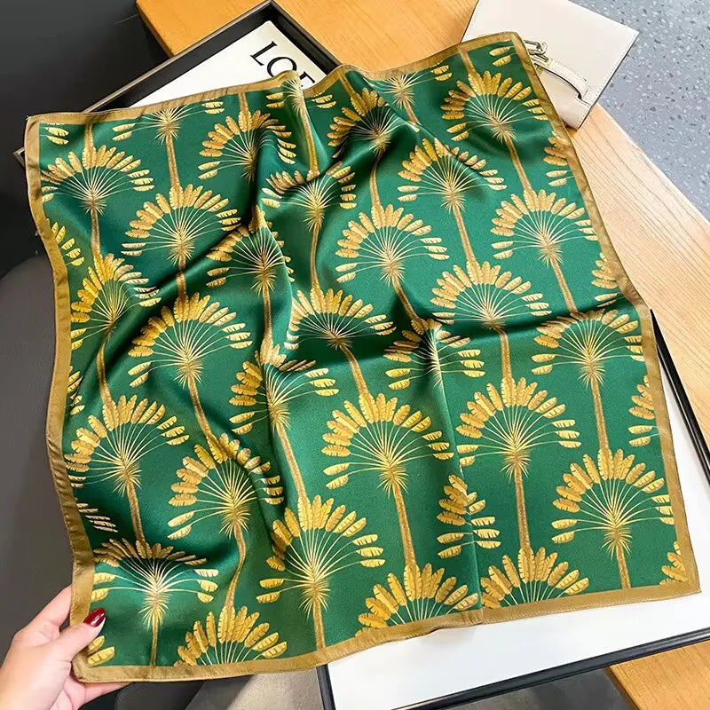 Foulard Carré Soie - JOSEFINA - Coeur de Foulard