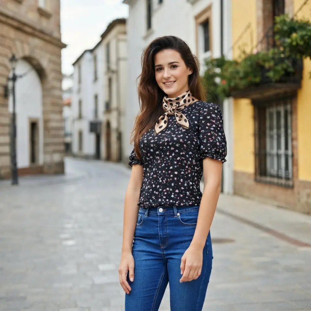 Foulard Cheveux Femme KRISTIN - - Coeur de Foulard