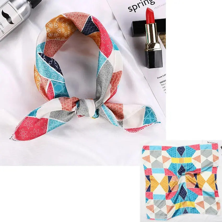 Foulard Cheveux Femme LISBETH Coeur de Foulard