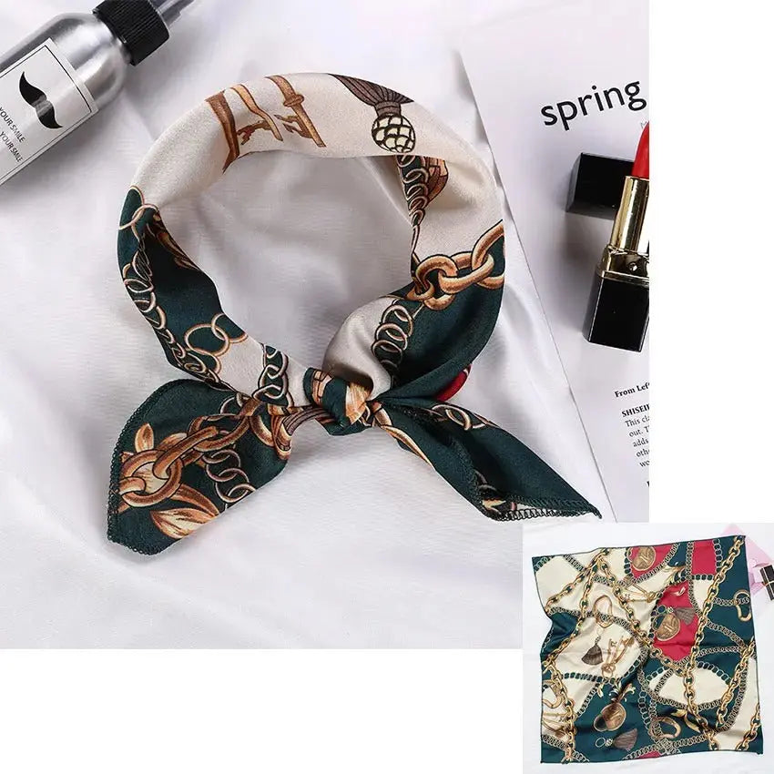 Foulard Cheveux Femme MALIN Coeur de Foulard
