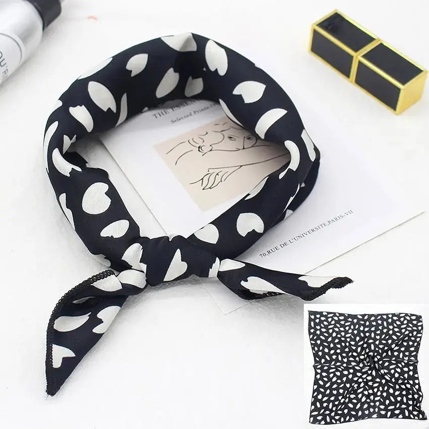 Foulard Cheveux Femme NORA Coeur de Foulard