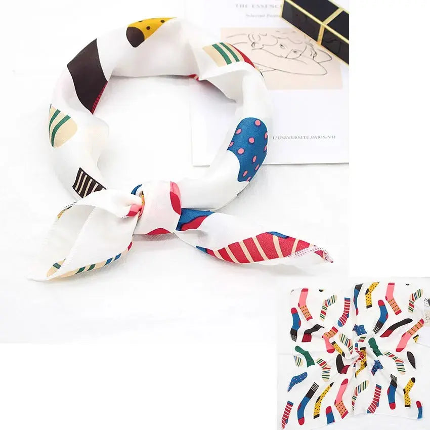 Foulard Cheveux Femme ODA Coeur de Foulard