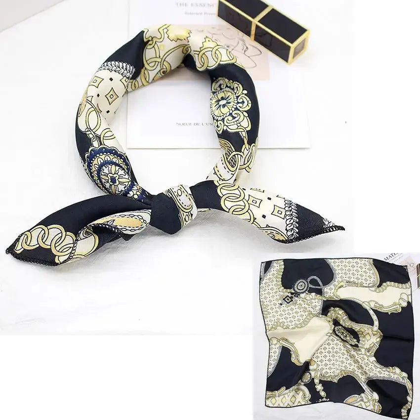 Foulard Cheveux Femme OLGA Coeur de Foulard