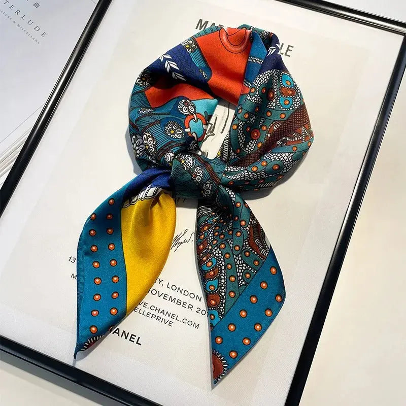 Foulard dans cheveux MICHELLE - Coeur de Foulard