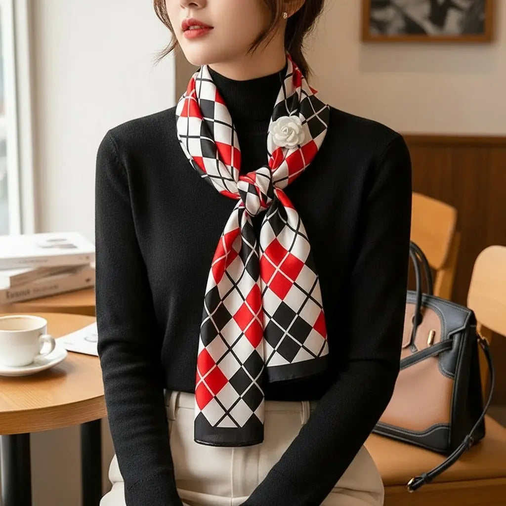Foulard femme - ALICIA - Coeur de Foulard