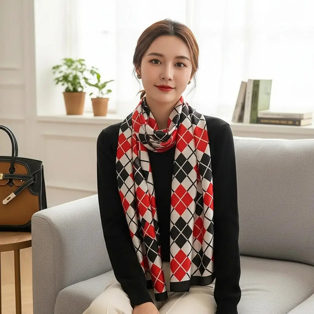 Foulard femme - ALICIA Coeur de Foulard