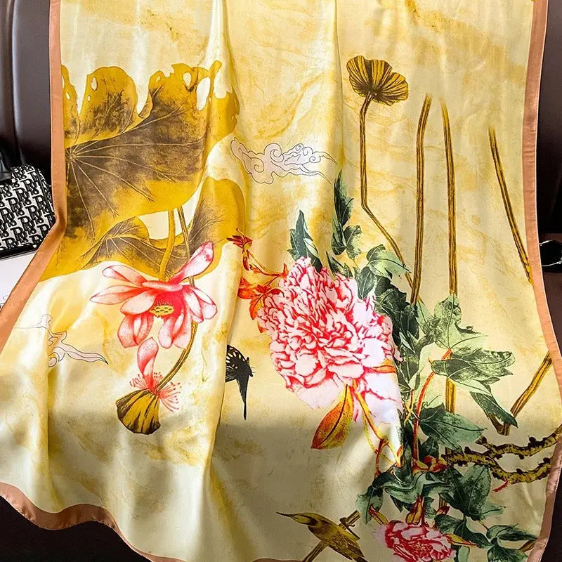 Foulard femme - BEATRIZ - Coeur de Foulard