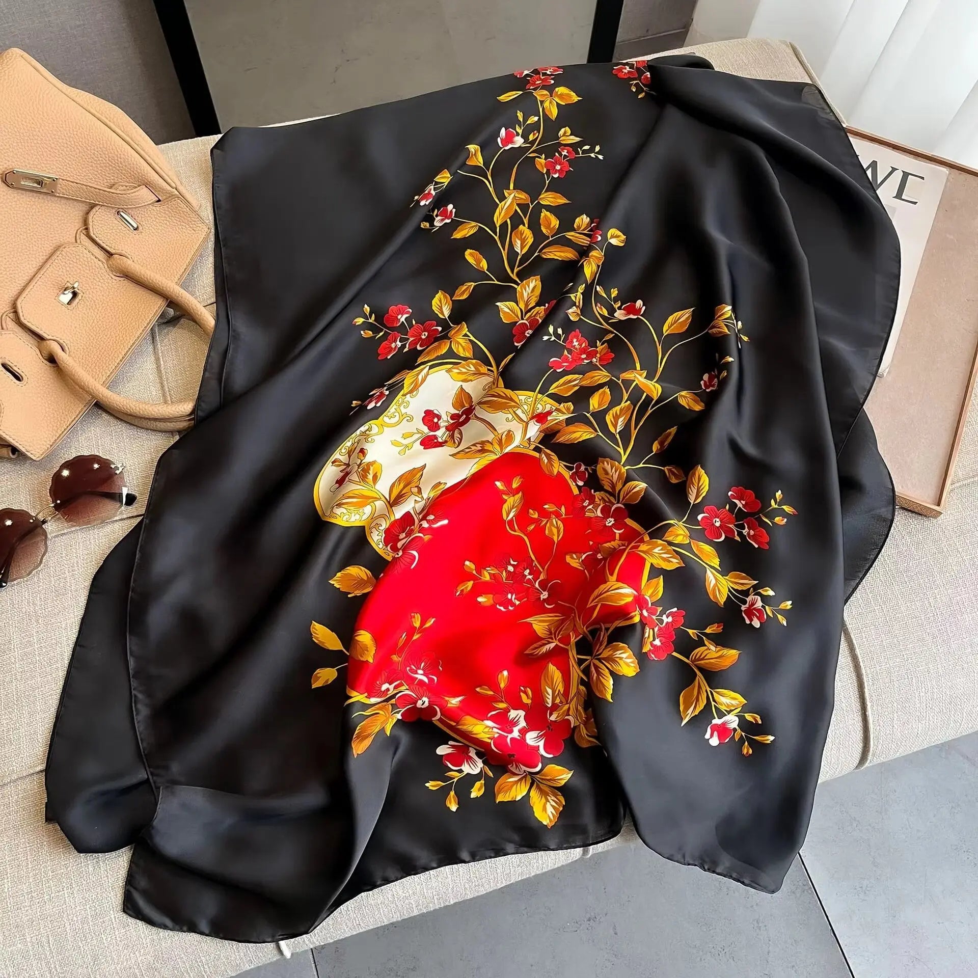 Foulard femme - BINITA - Coeur de Foulard