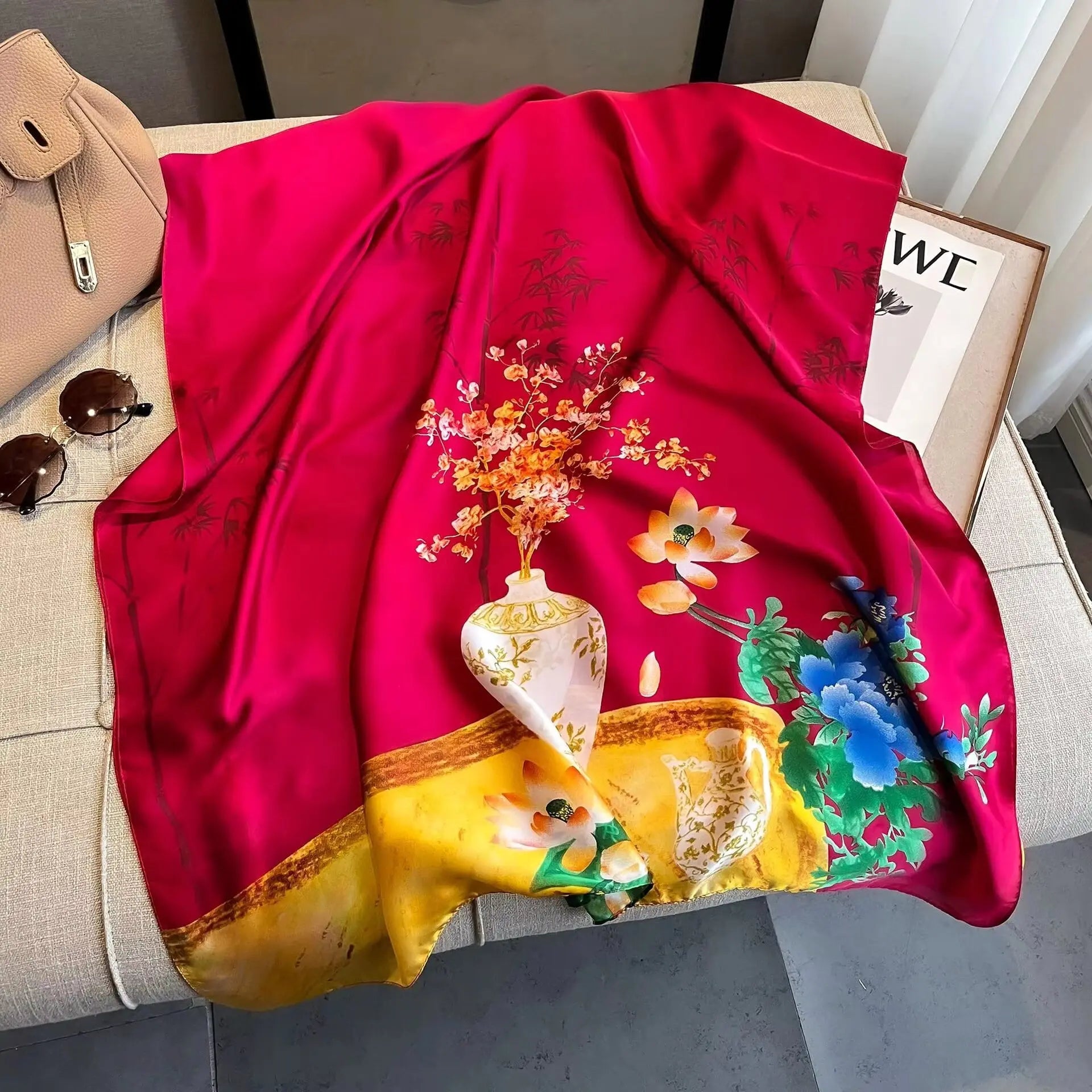 Foulard femme - CHANDRA - Coeur de Foulard