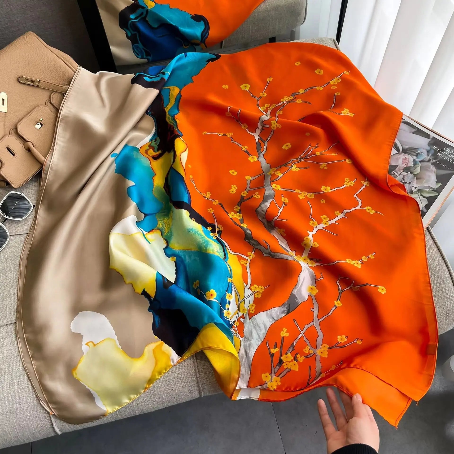 Foulard femme - CITRAC - Coeur de Foulard