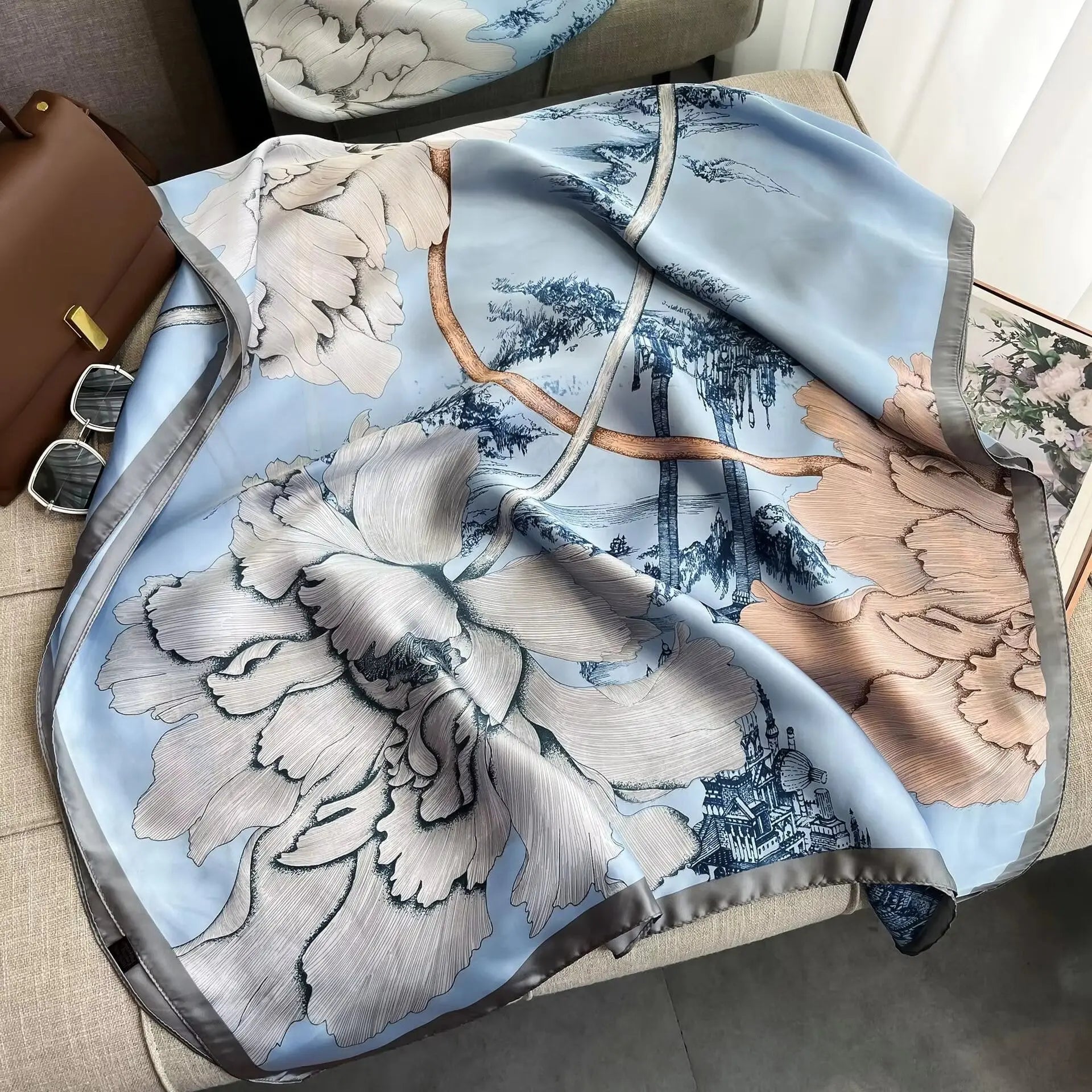 Foulard femme - DA-XIA - Coeur de Foulard