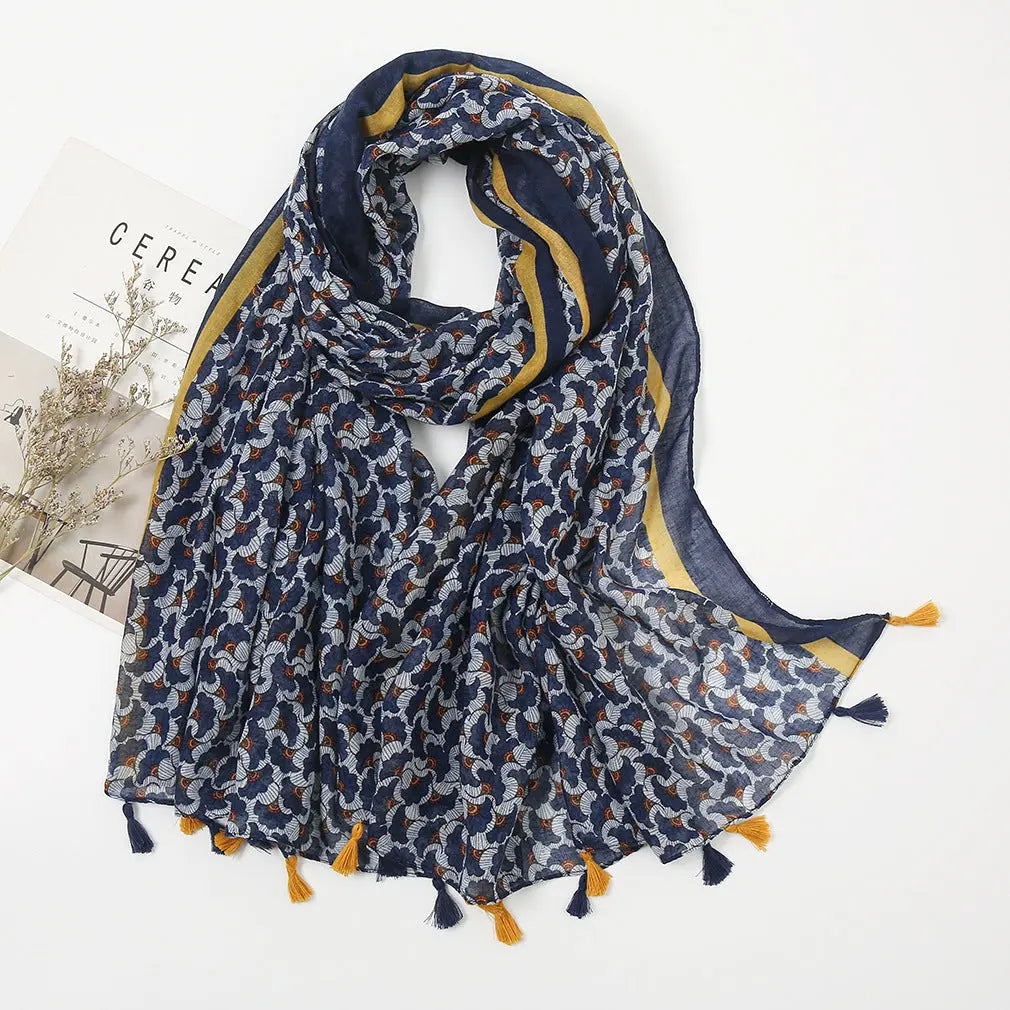 Foulard femme EVELYN - Coeur de Foulard