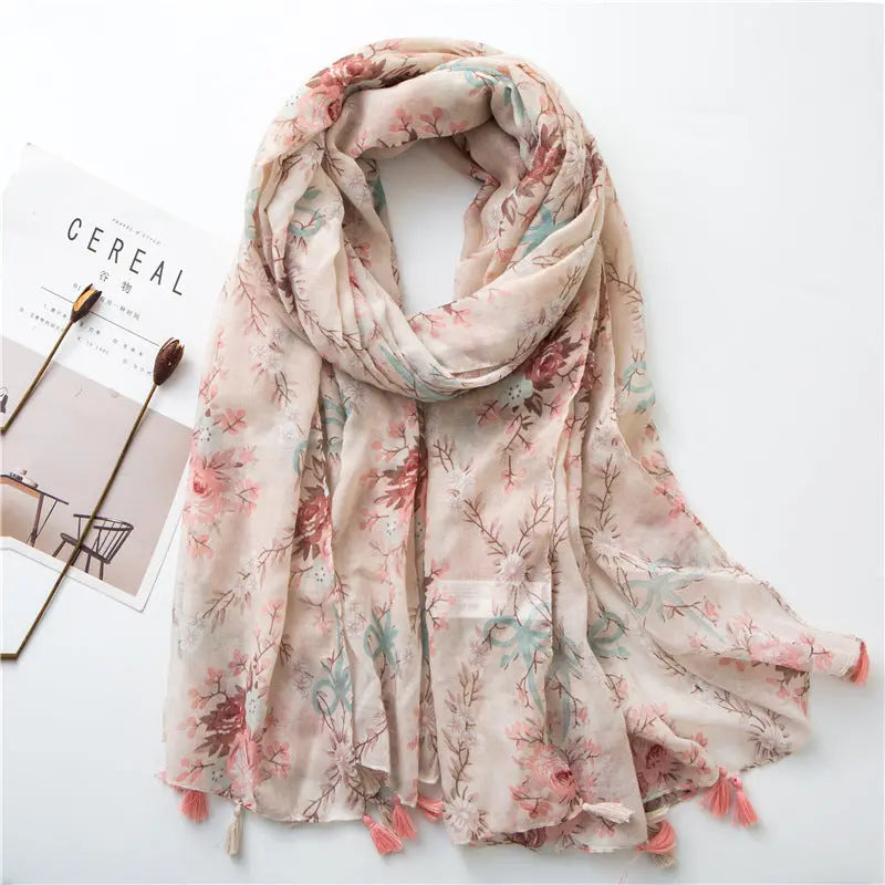 Foulard femme JILLIAN - Coeur de Foulard