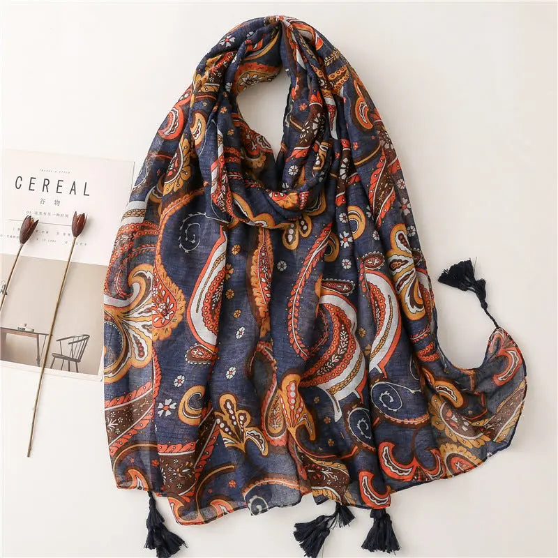 Foulard femme KENZIE - Coeur de Foulard