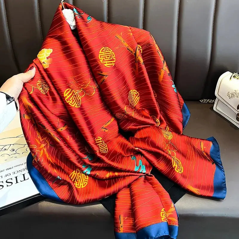 Foulard femme - ROSA - Coeur de Foulard