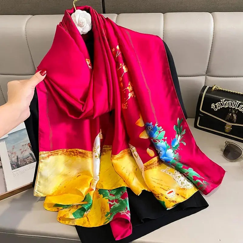 Foulard femme - SANNA - Coeur de Foulard