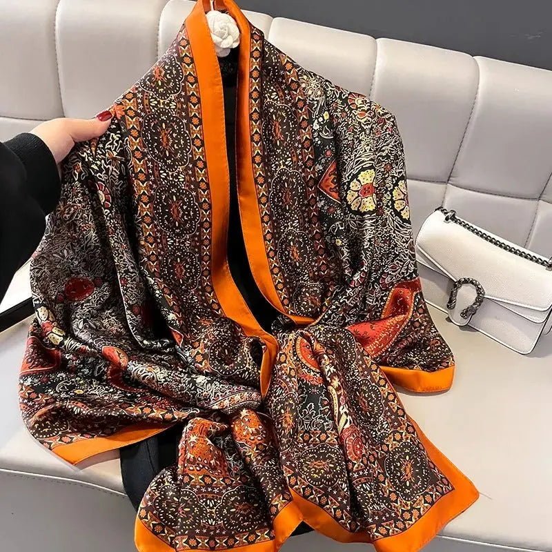 Foulard femme - SILJA - Coeur de Foulard