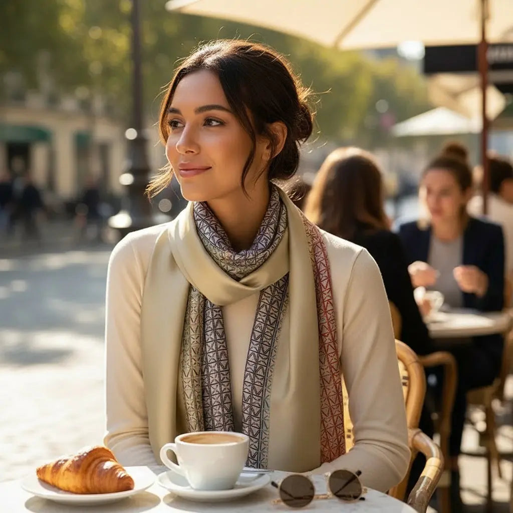 Foulard femme - TOVE - Coeur de Foulard