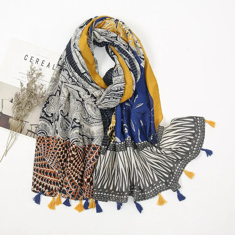 Foulard FLORA - Coeur de Foulard