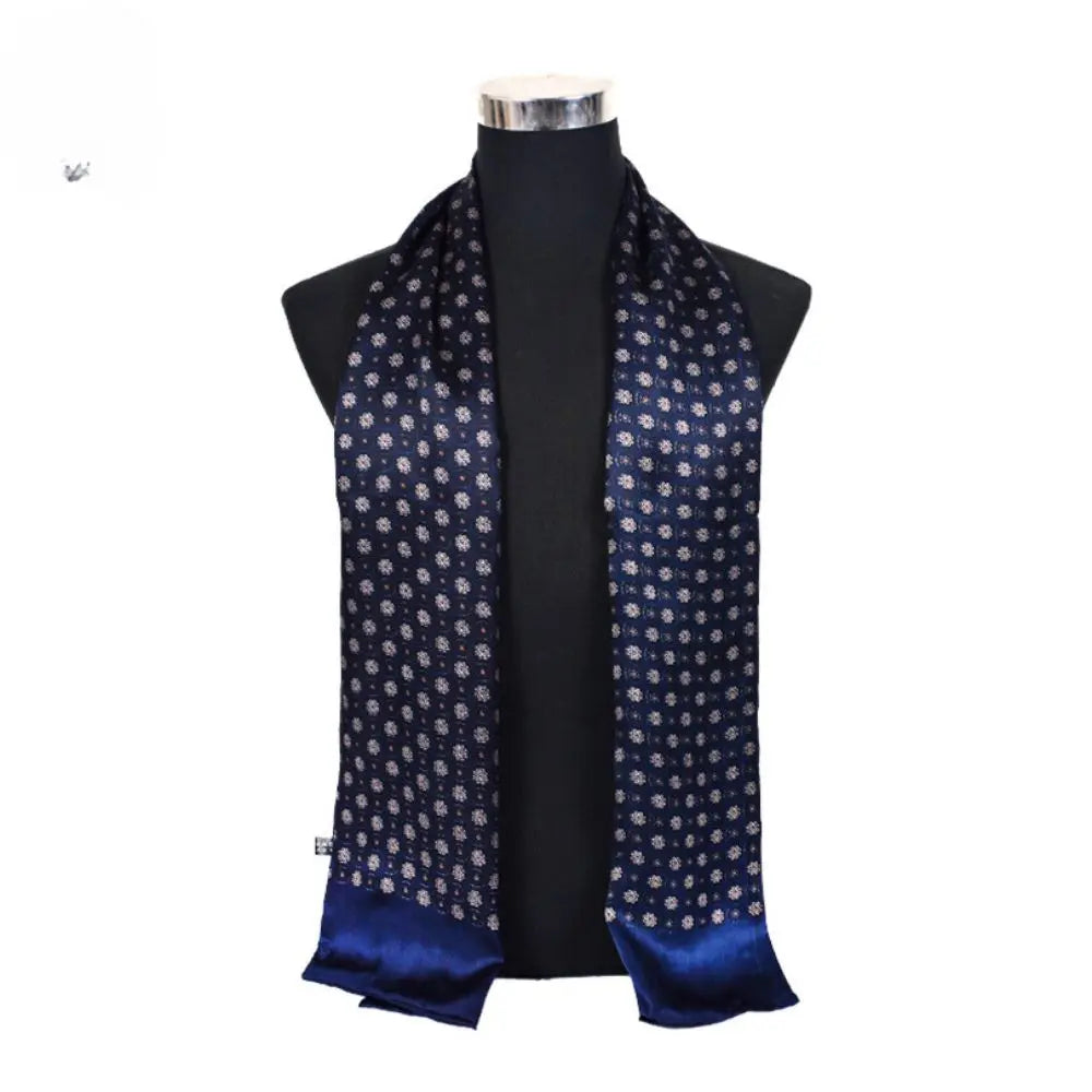 Foulard Homme Soie WILHEM Coeur de Foulard