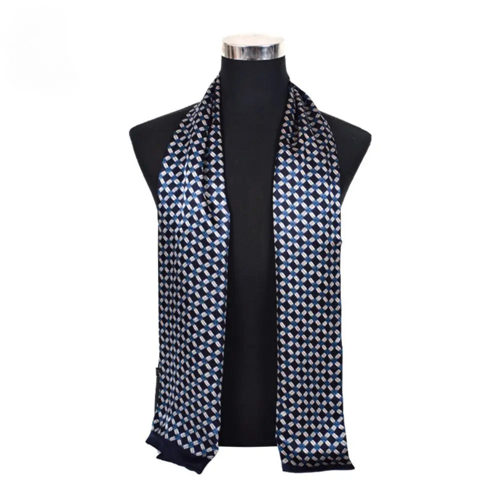 Foulard Homme Soie YANNICK Coeur de Foulard