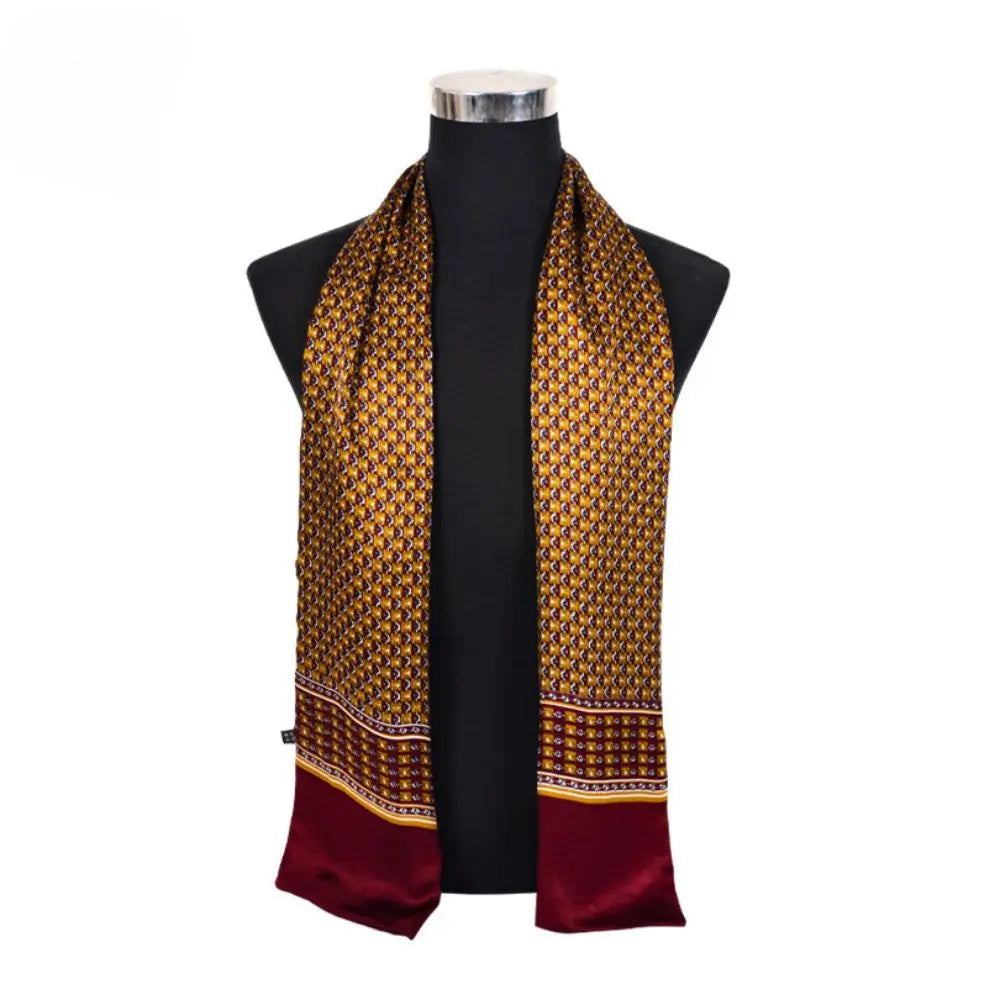 Foulard Homme Soie ZACHARIE Coeur de Foulard
