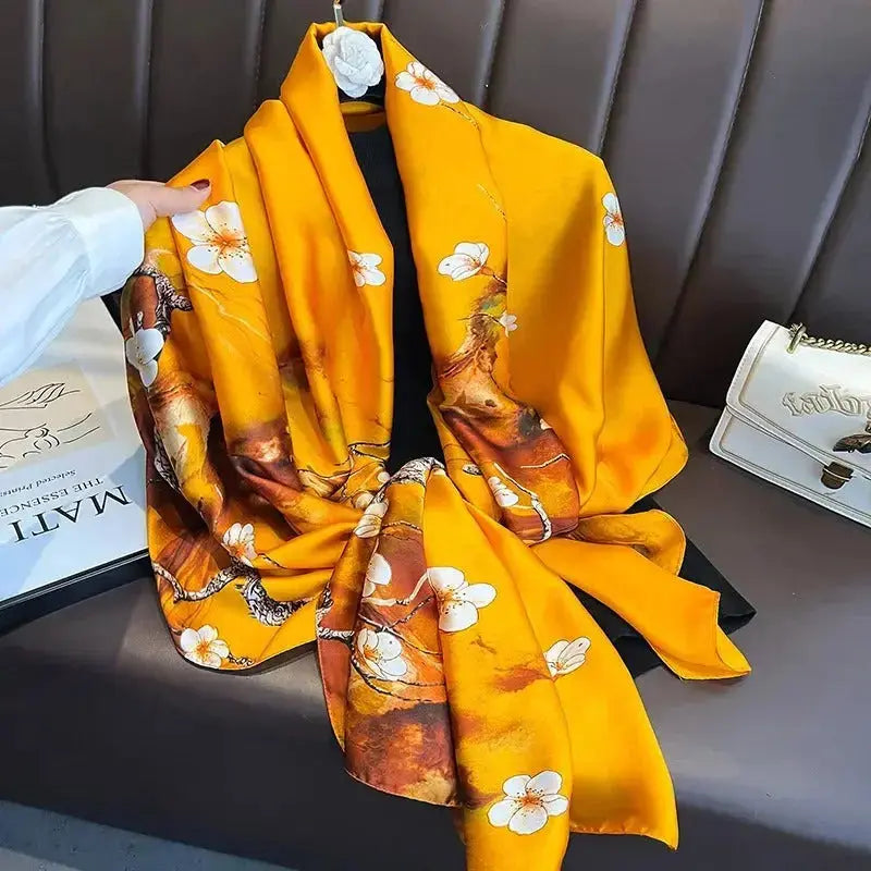 foulard-jaune-dakota-coeur-de-foulard