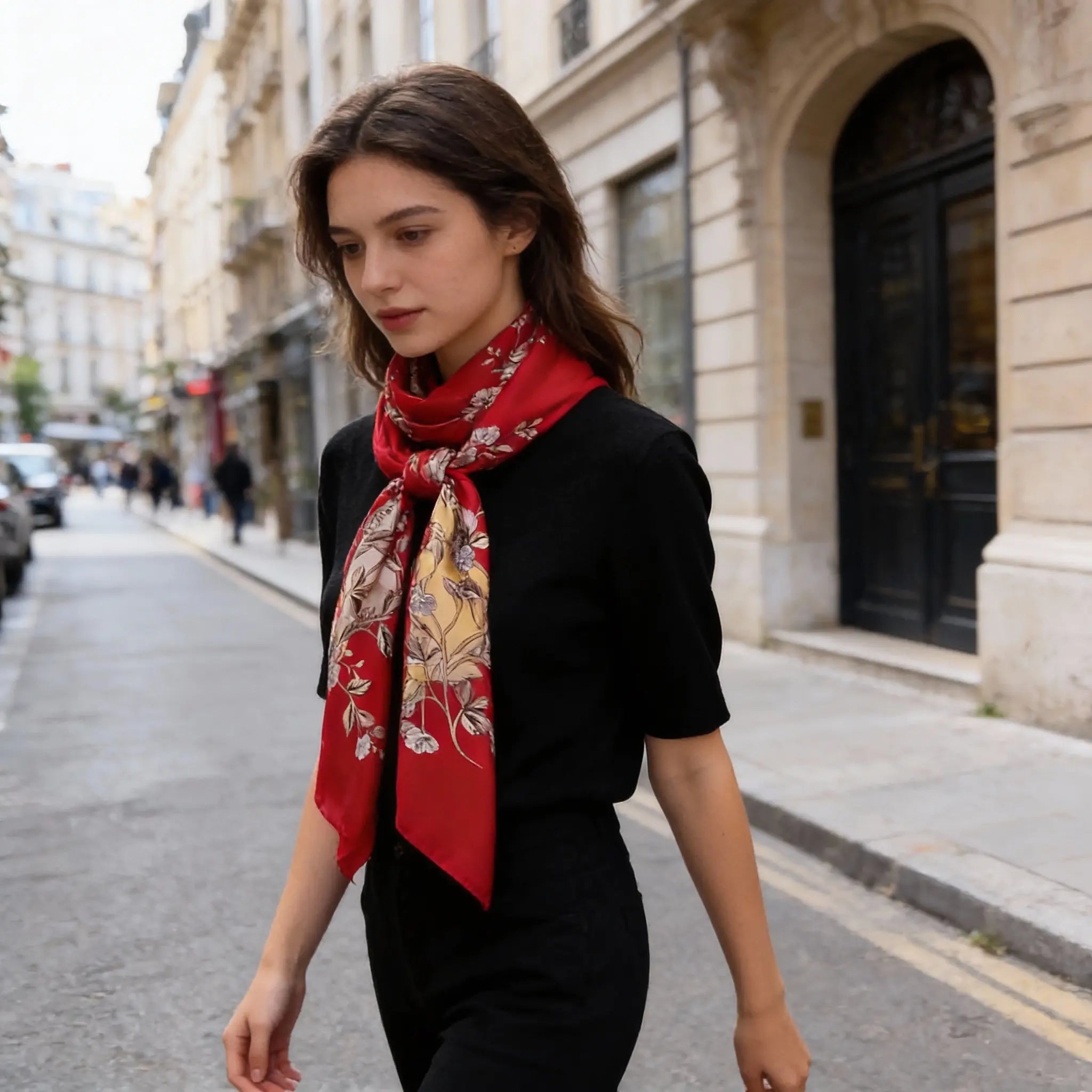 foulard-rouge-destiny-coeur-de-foulard