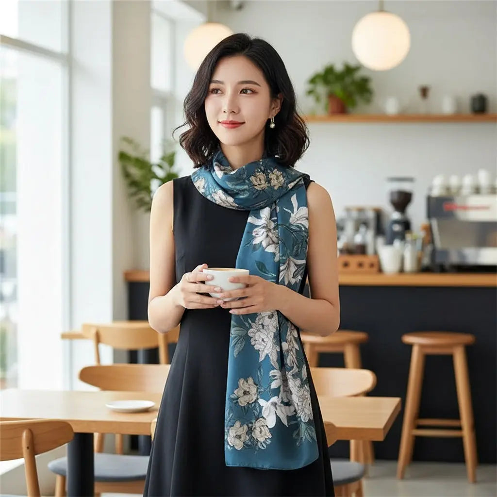 Foulard Soie - AIKO - Coeur de Foulard
