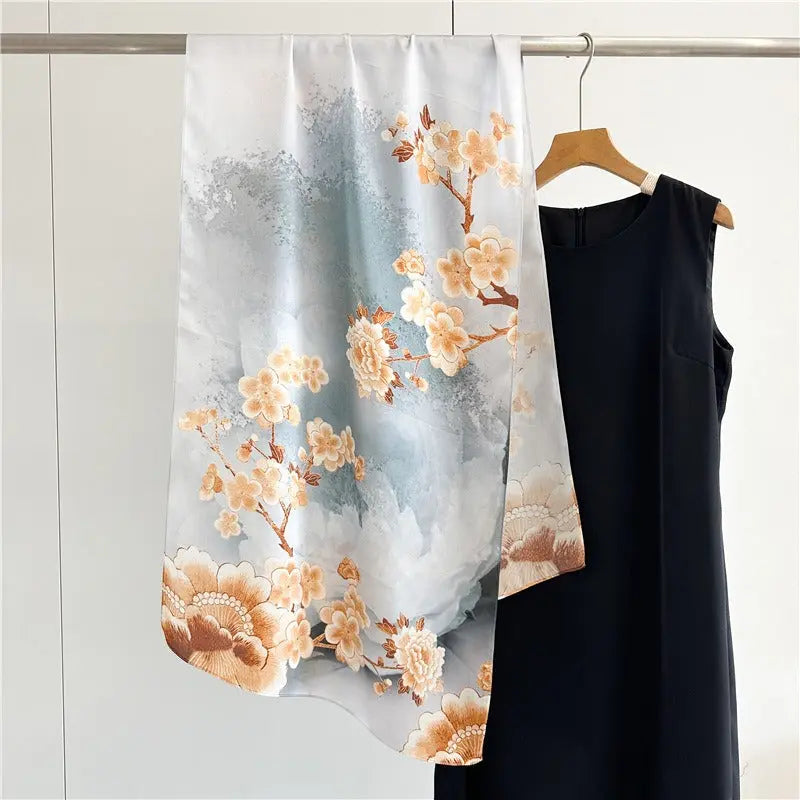 Foulard Soie - ALINA - Coeur de Foulard