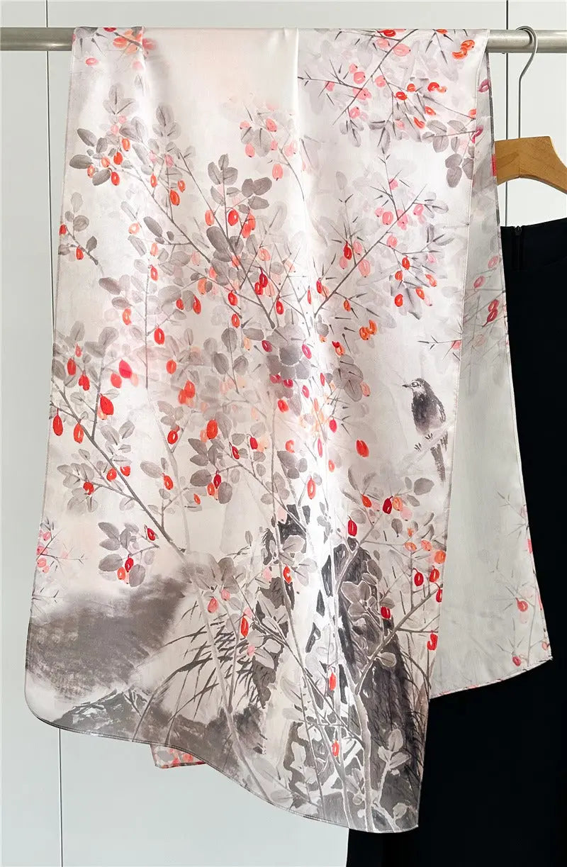 Foulard Soie - AMAYA - Coeur de Foulard