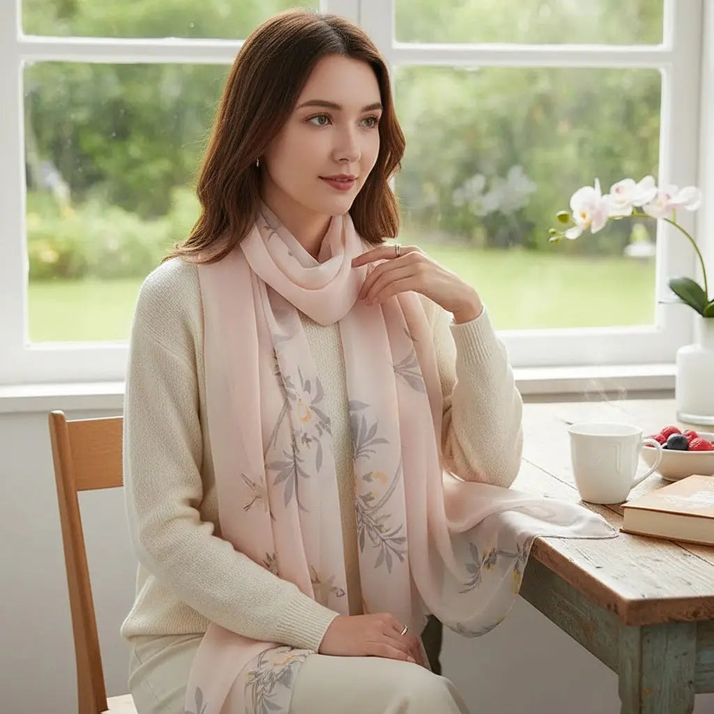 Foulard Soie - AOI - Coeur de Foulard