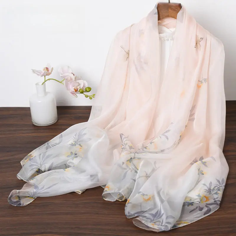 Foulard Soie - AOI - Coeur de Foulard