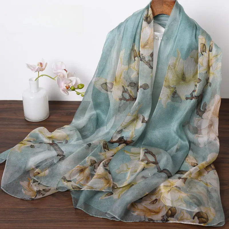 Foulard Soie - ASUKA - Coeur de Foulard