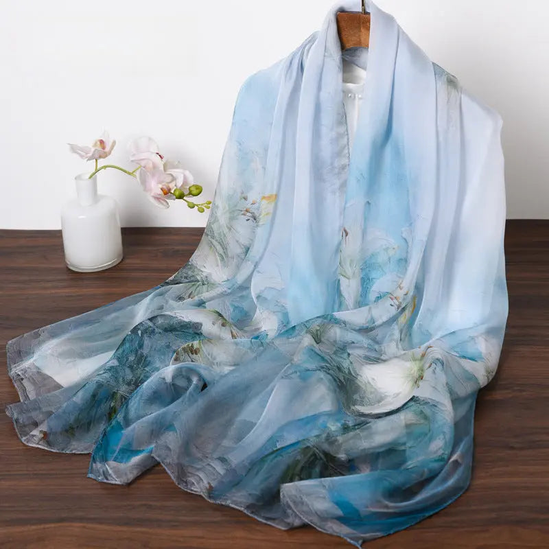 Foulard Soie - CHIKA - Coeur de Foulard