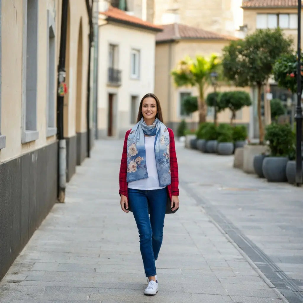 Foulard Soie - CITRA - Coeur de Foulard