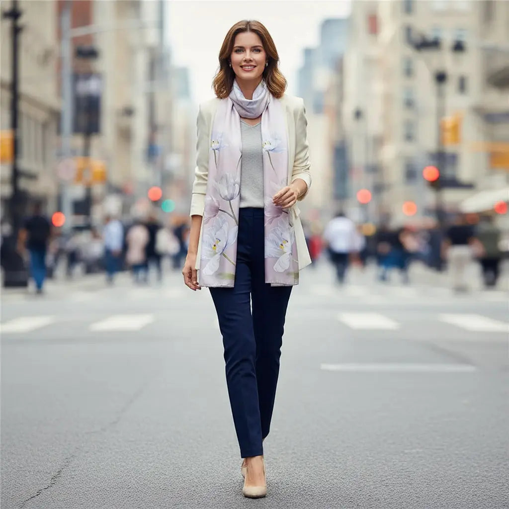 Foulard Soie - DAE - Coeur de Foulard