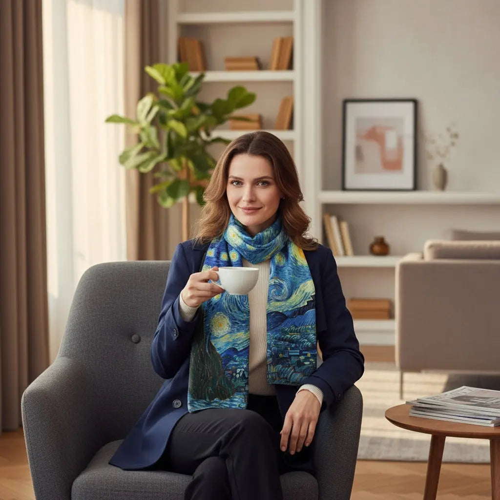 Foulard Soie - DEEPA - Coeur de Foulard