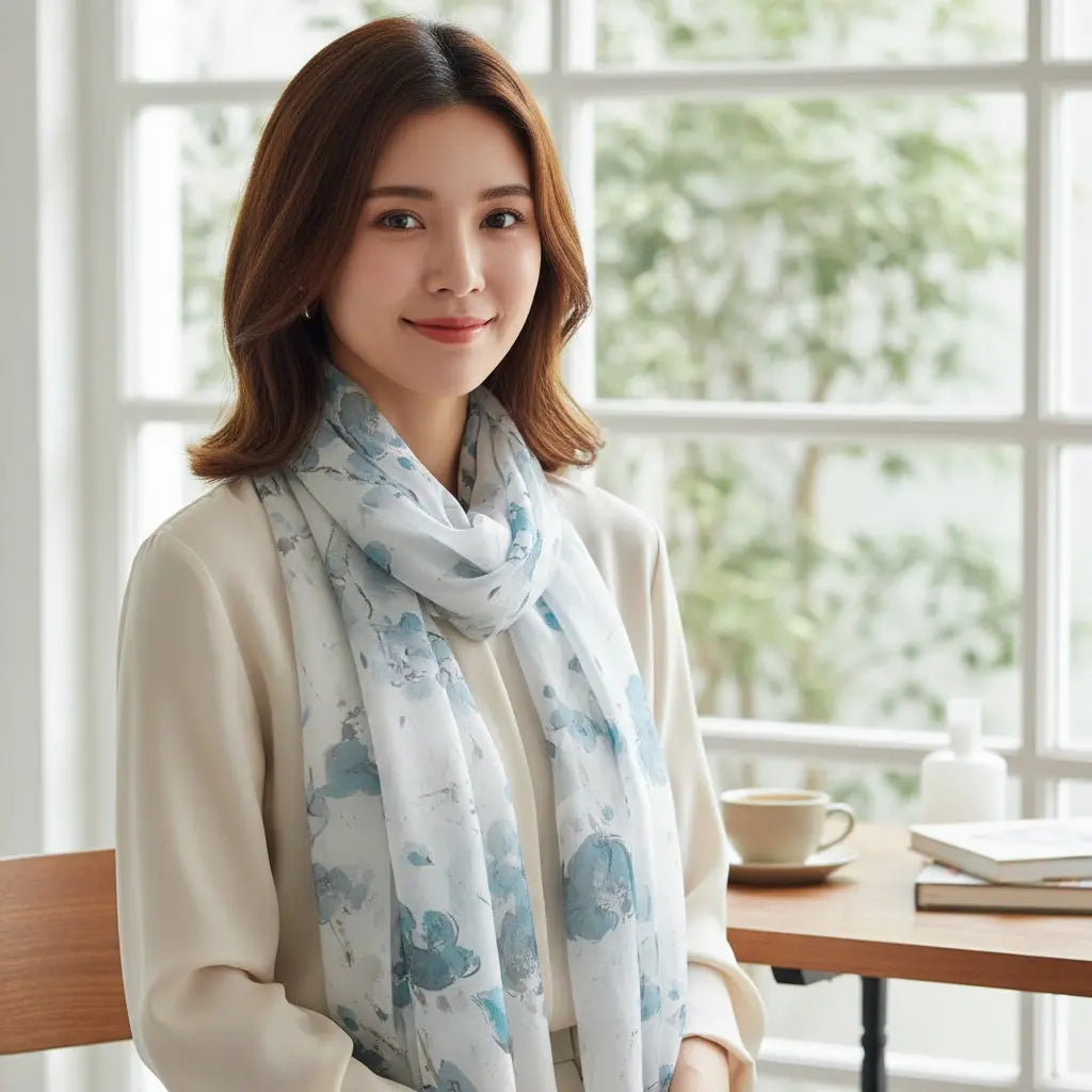 Foulard Soie - EIKO - Coeur de Foulard