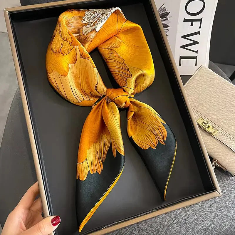 Foulard Soie Femme - CRISTINA - Coeur de Foulard