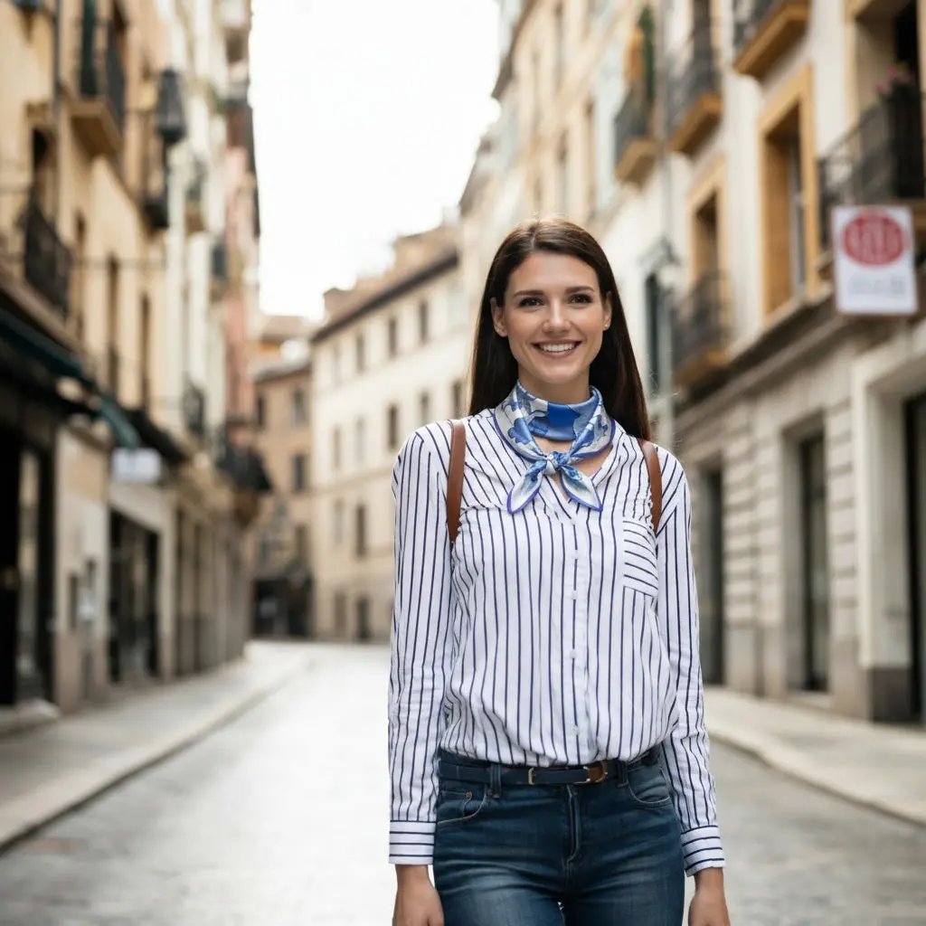 Foulard Soie Femme - DANIELA Coeur de Foulard