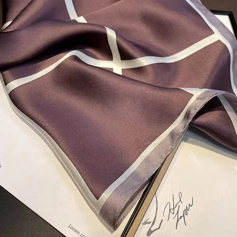 Foulard Soie Femme - DOMINGA Coeur de Foulard