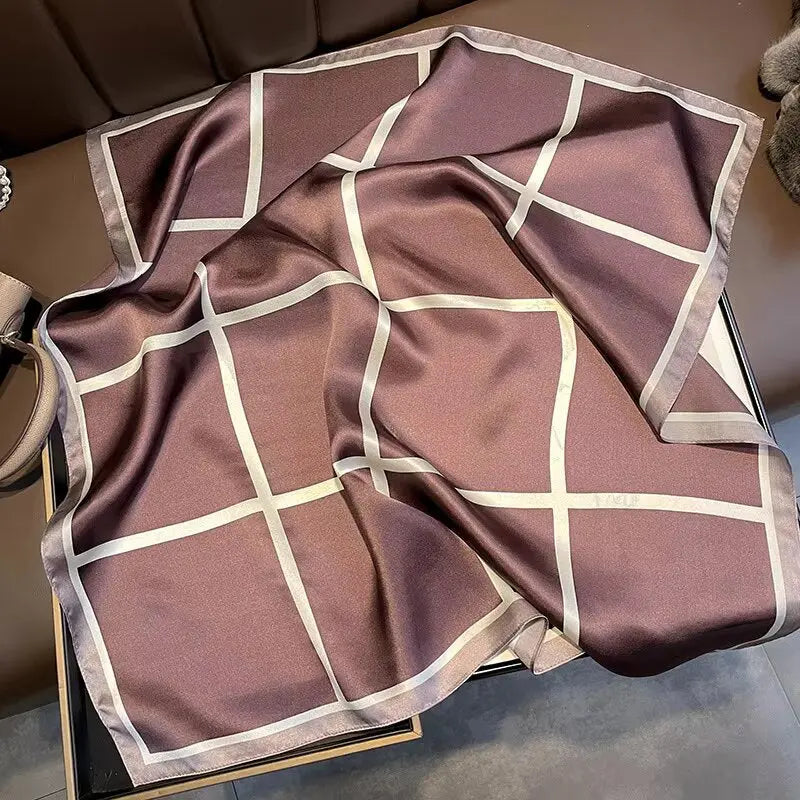 Foulard Soie Femme - DOMINGA Coeur de Foulard