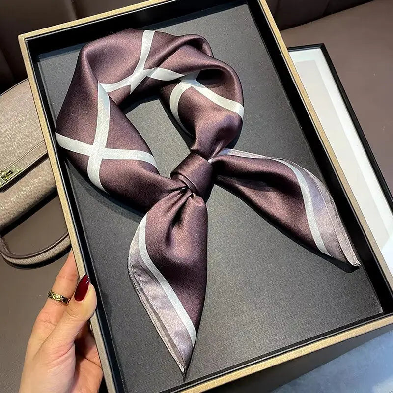 Foulard Soie Femme - DOMINGA Coeur de Foulard