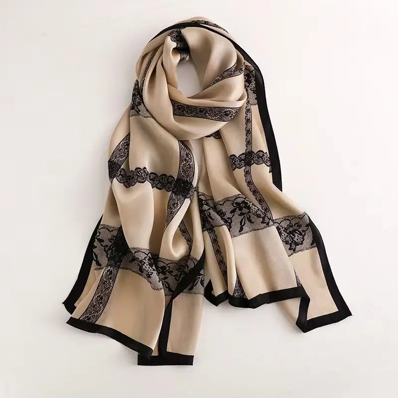 Foulard Soie Femme - ELVIRA - Coeur de Foulard