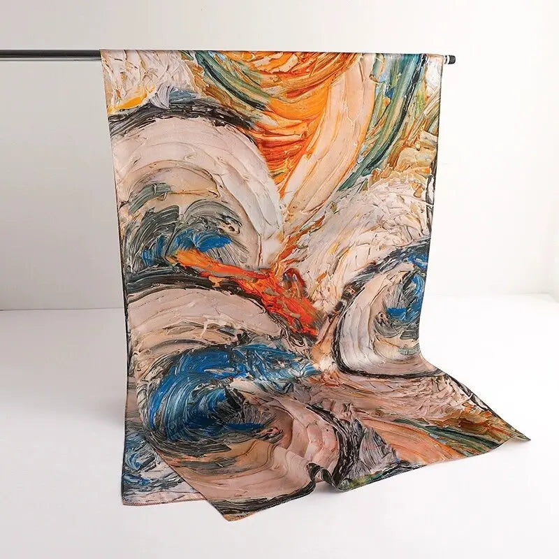 Foulard Soie Femme - ESPERANZA Coeur de Foulard