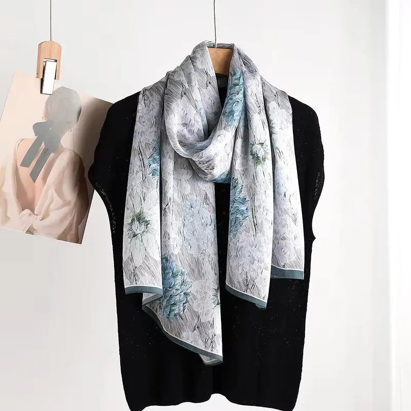 Foulard Soie Femme - ESTRELLA Coeur de Foulard