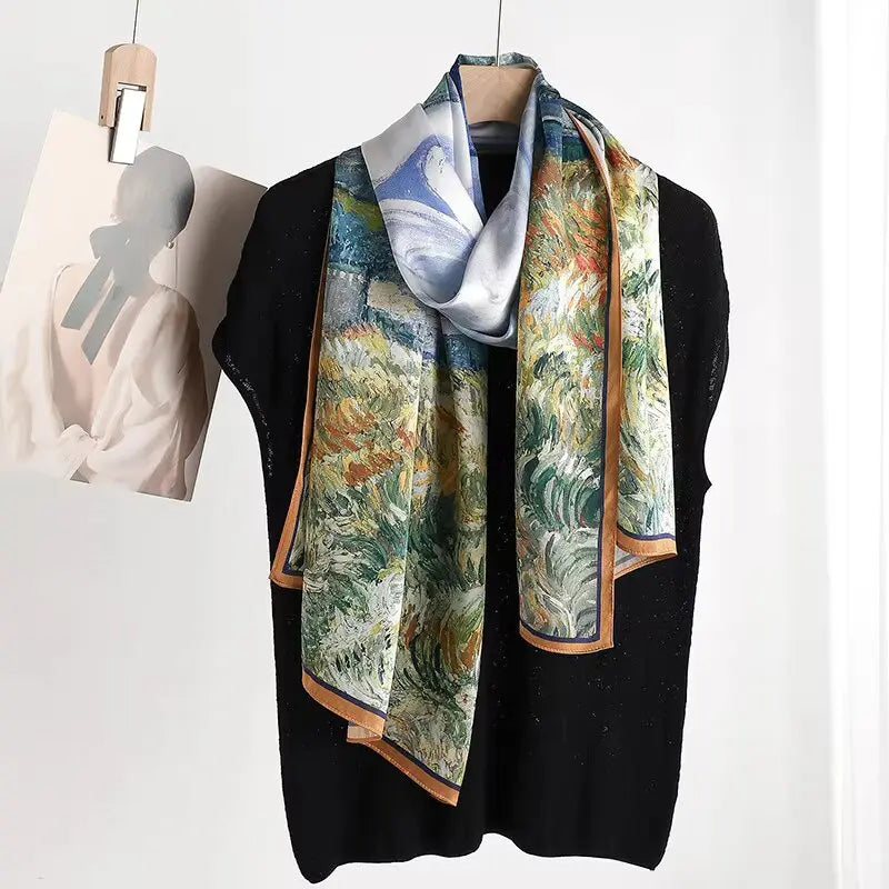 Foulard Soie Femme - FERNANDA Coeur de Foulard