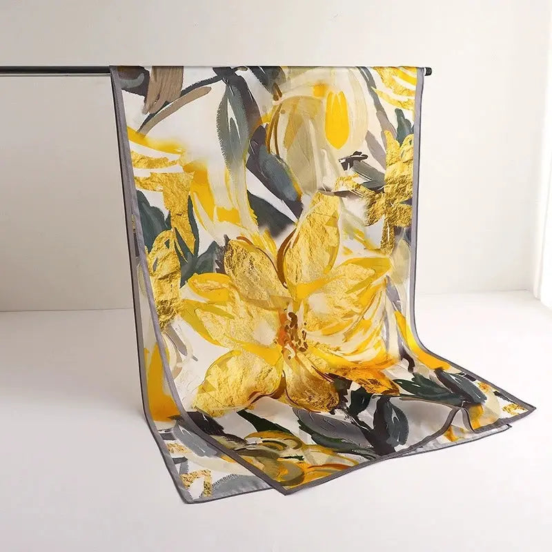 Foulard Soie Femme - GABRIELA - Coeur de Foulard