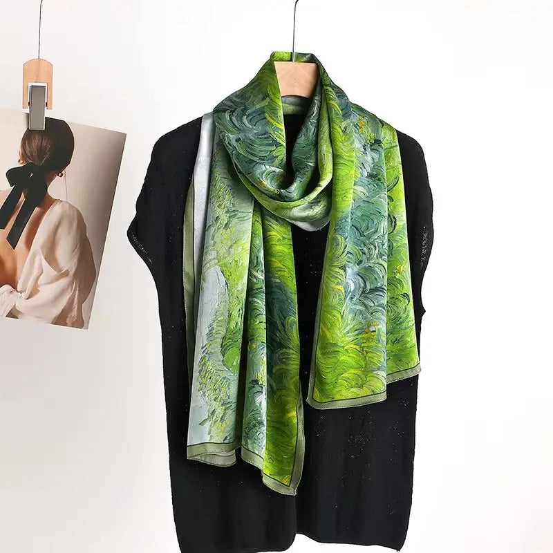 Foulard Soie Femme - GLORIA Coeur de Foulard
